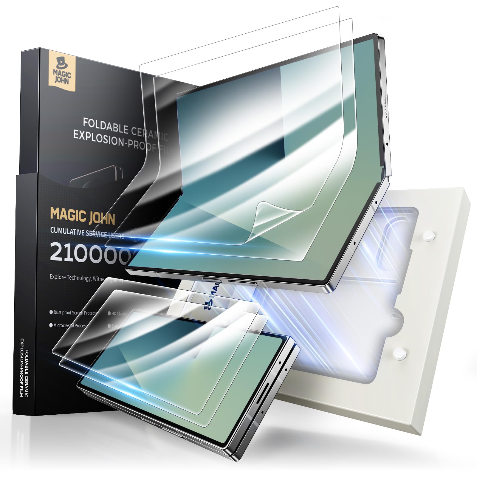 Amazon.com: MAGIC JOHN for Samsung Galaxy Z Fold 7 Screen